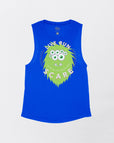 Royal Blue Flowy Tank