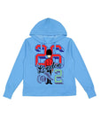 Blue Heather Hoodie
