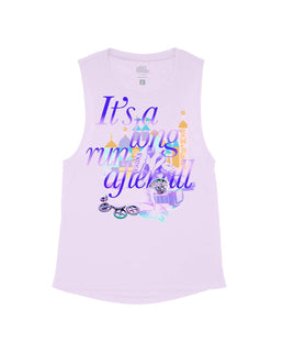 Lavender Flowy Tank / XS