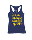 Heather Navy Racerback