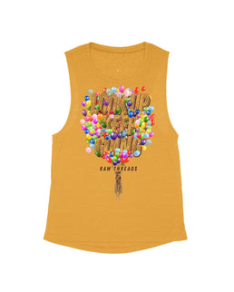 Golden Flowy Tank / XS