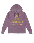 Plum Heather Hoodie