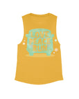 Golden Flowy Tank