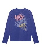 Heather Navy Long Sleeve