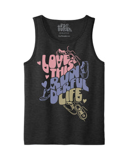 Black Heather Power Tank / XS