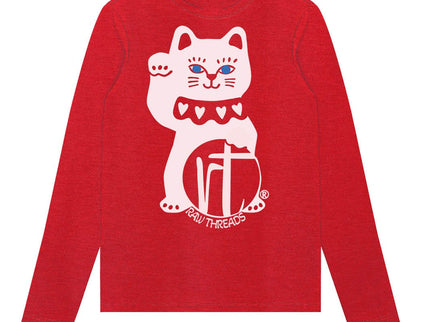 Lucky Cat Raw Threads Logo