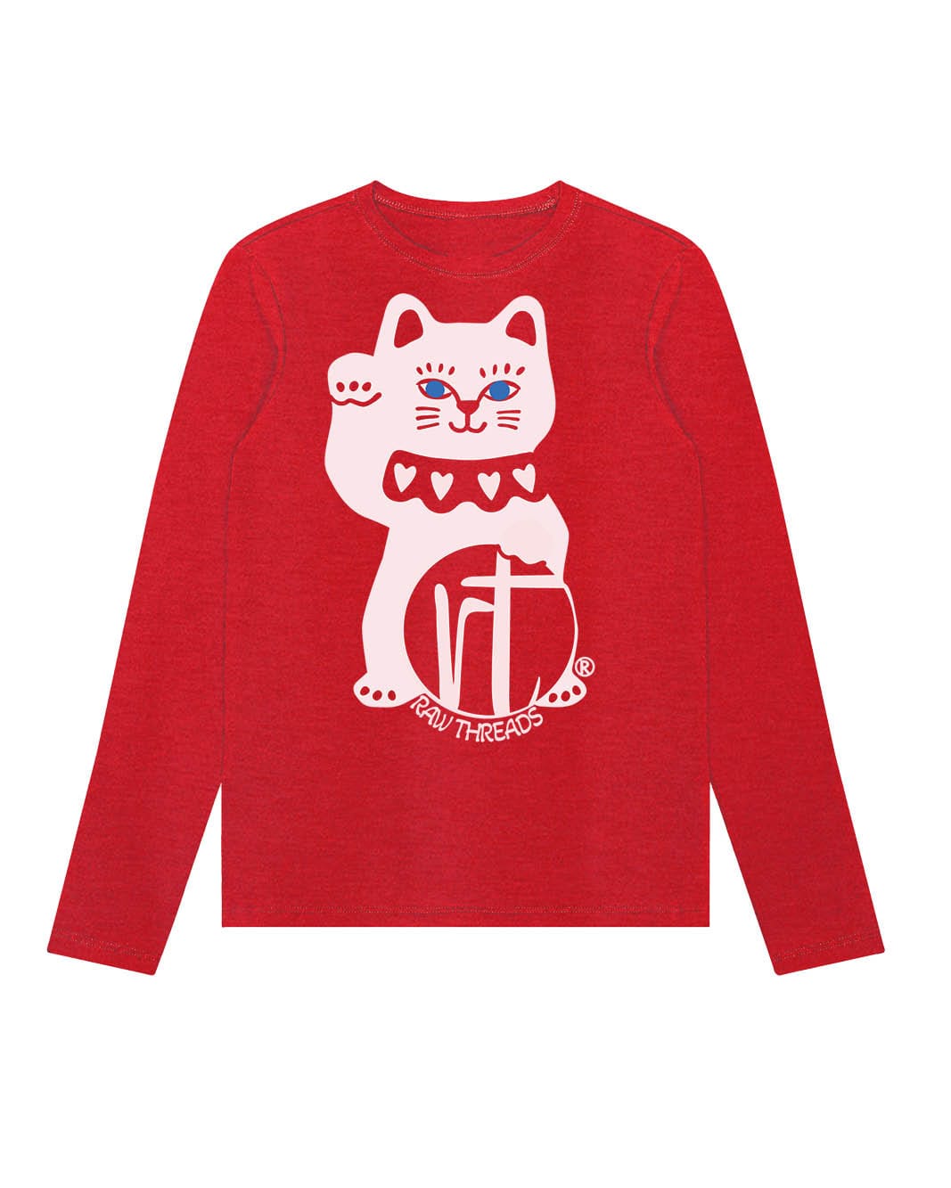 Lucky Cat Raw Threads Logo