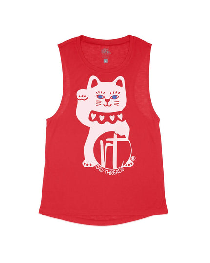 Lucky Cat Raw Threads Logo