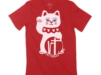 Lucky Cat Raw Threads Logo