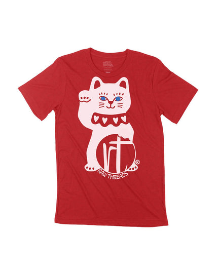 Lucky Cat Raw Threads Logo