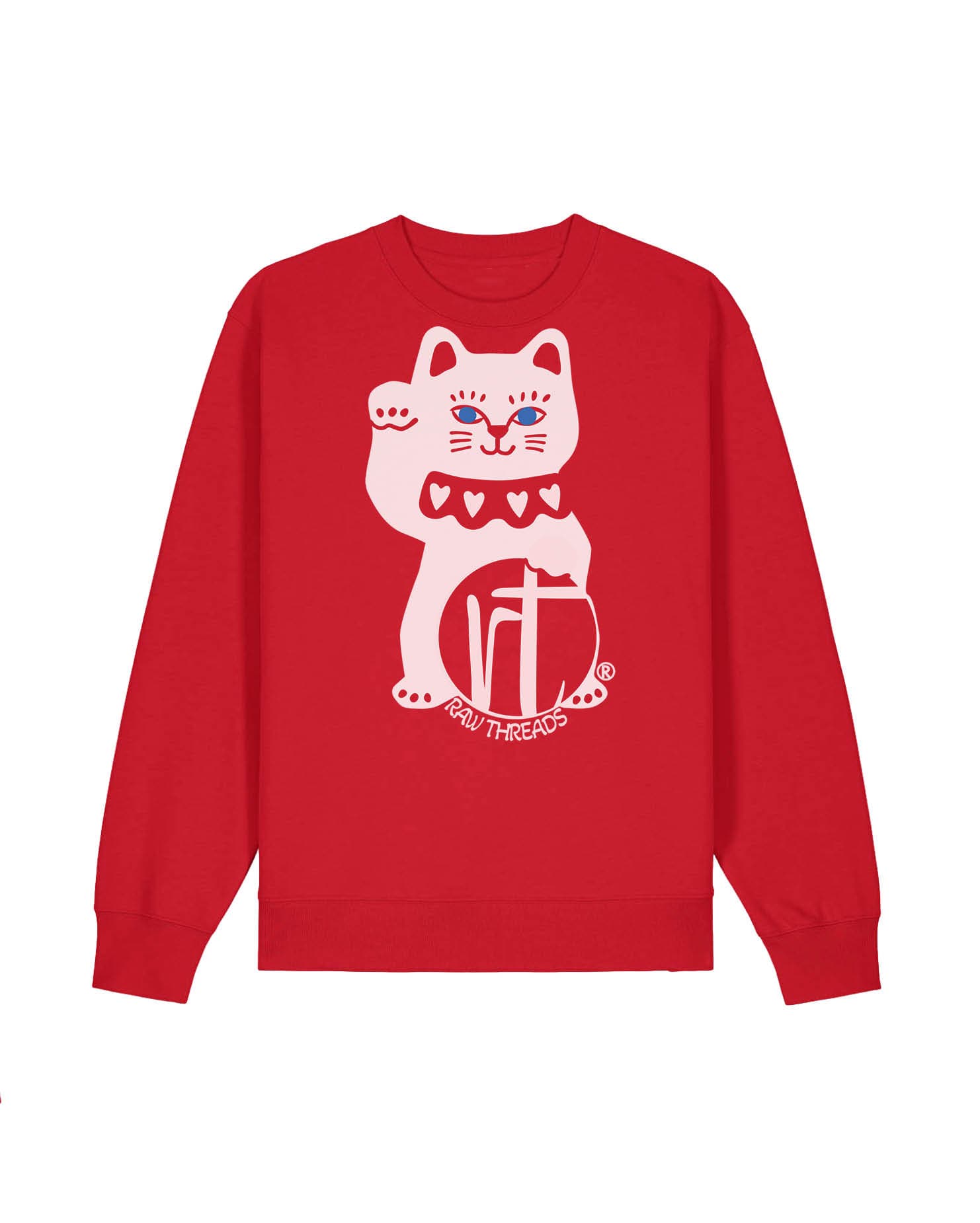 Lucky Cat Raw Threads Logo