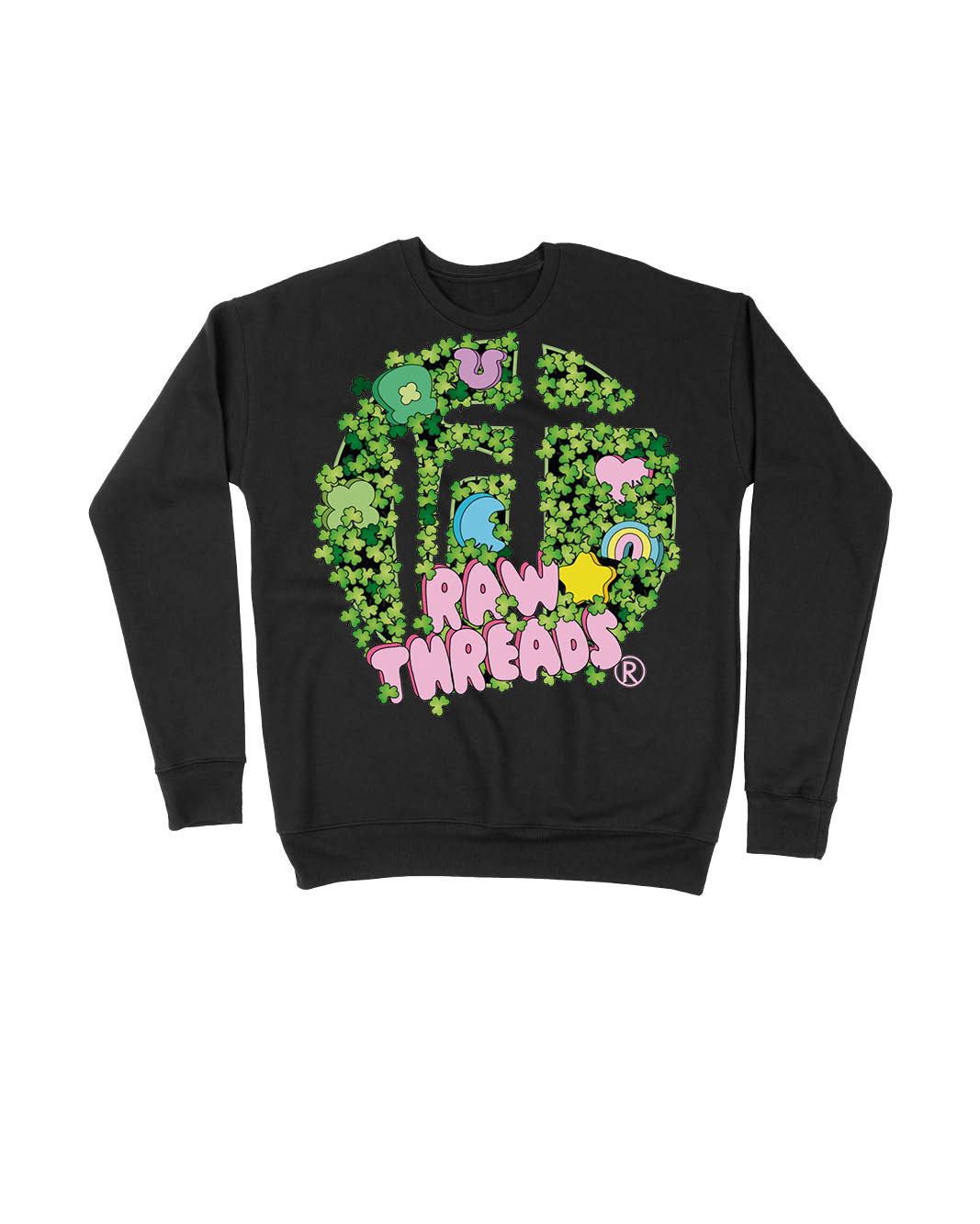 Lucky Charm Raw Threads Logo