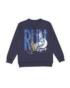 Heather Navy Pullover