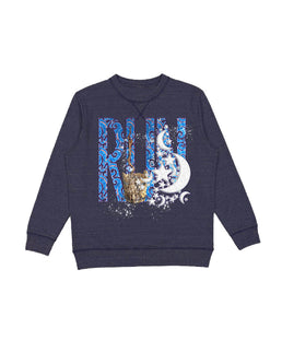 Heather Navy Pullover / S