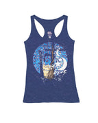 Heather Navy Racerback