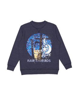 Heather Navy Pullover / S