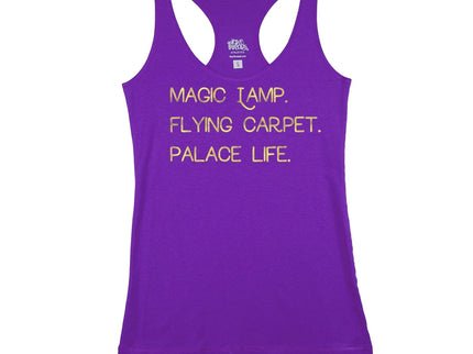 MAGIC LAMP. FLYING CARPET. PALACE LIFE.
