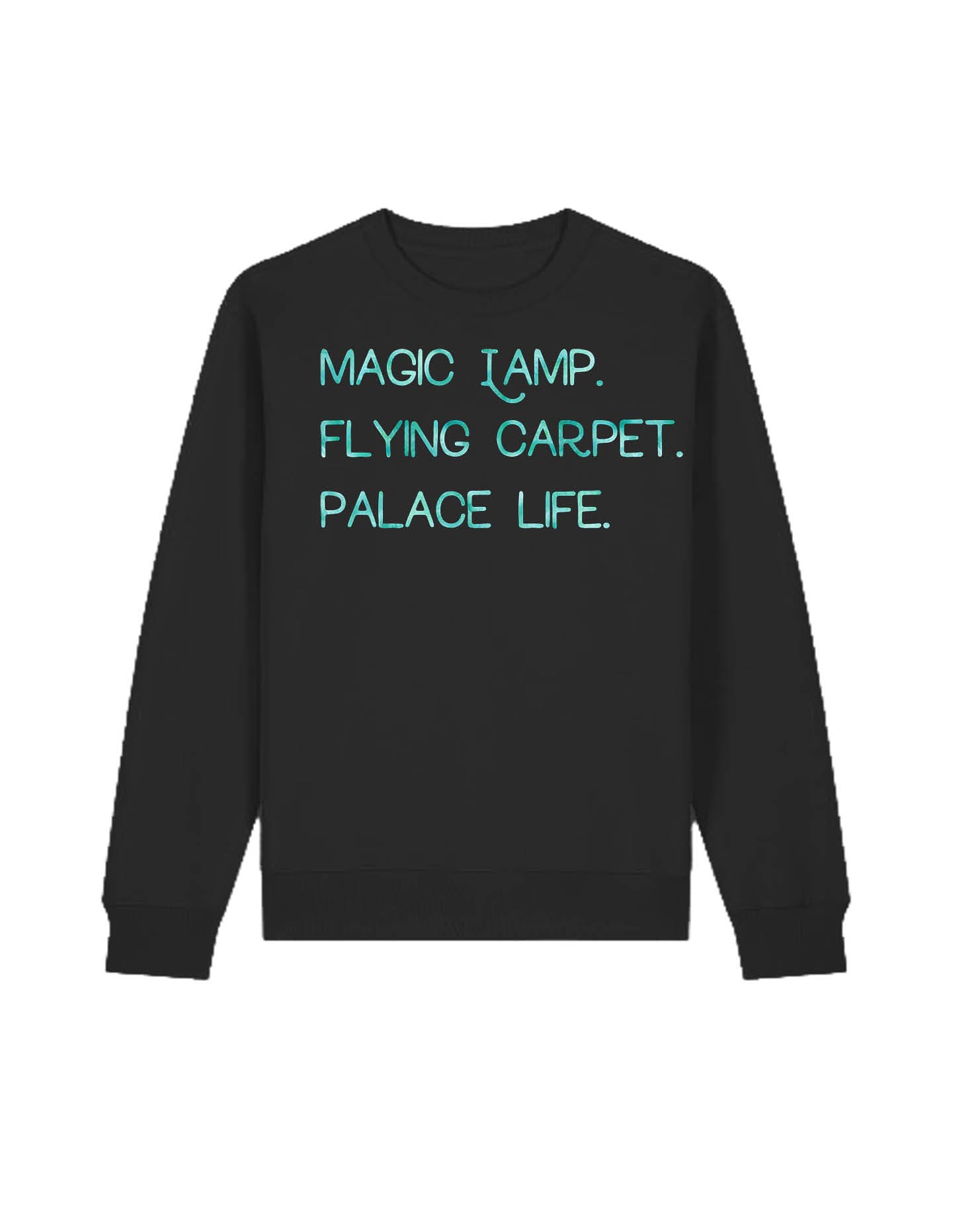MAGIC LAMP. FLYING CARPET. PALACE LIFE.