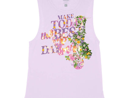 Make today the best day ever Flower Tower