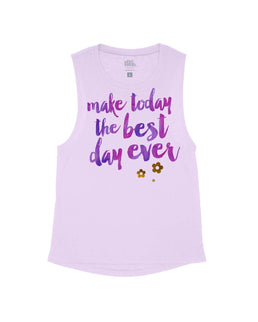 Lavender Flowy Tank / XS