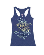 Heather Navy Racerback