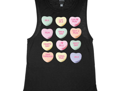 Marathoner's Candy Hearts