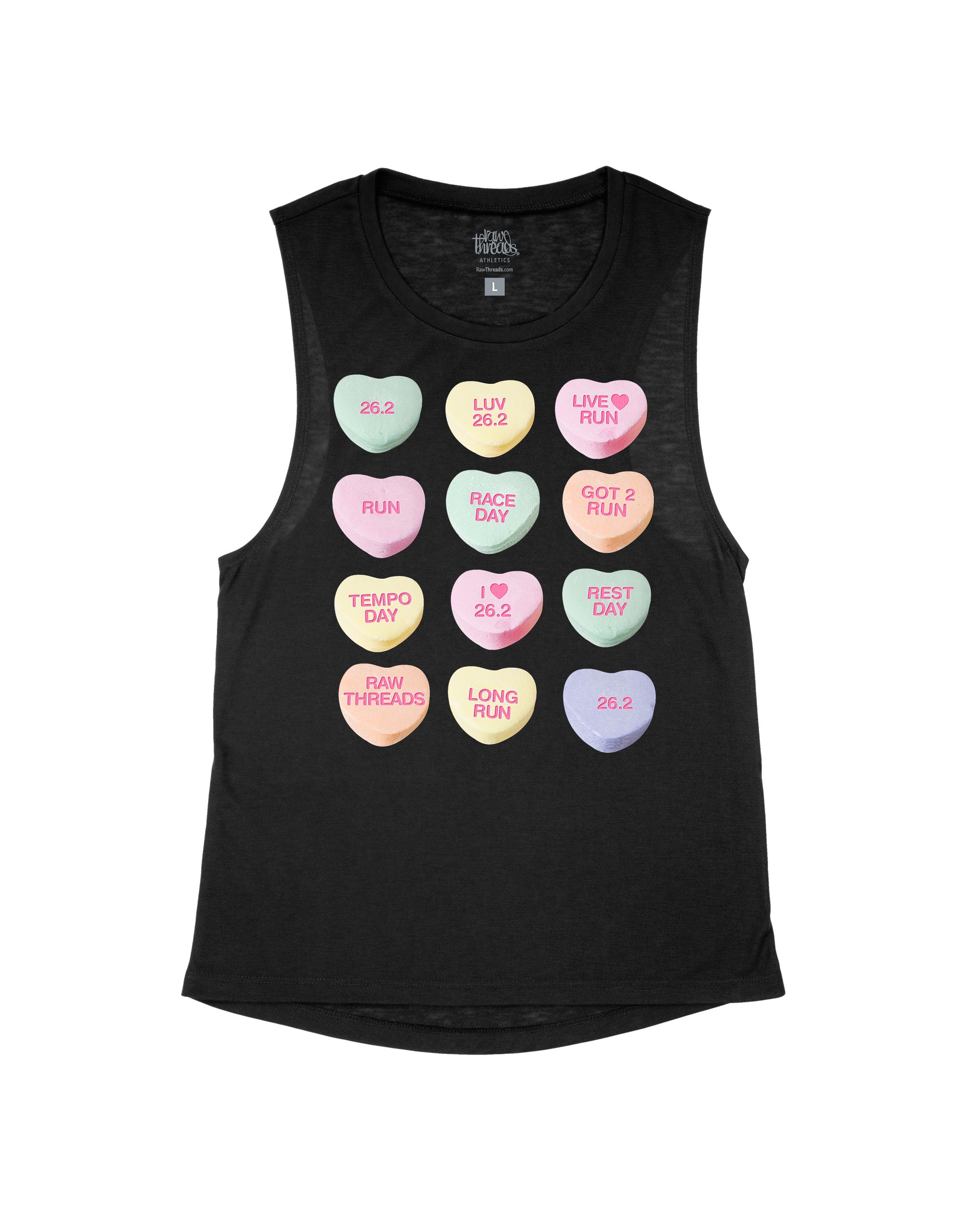 Marathoner's Candy Hearts