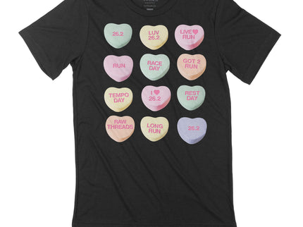 Marathoner's Candy Hearts