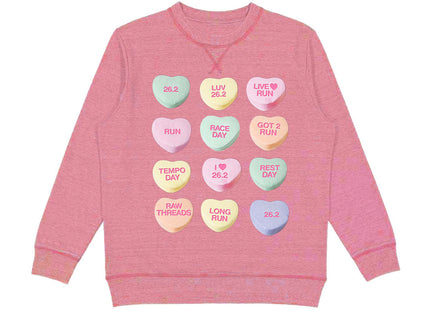 Marathoner's Candy Hearts