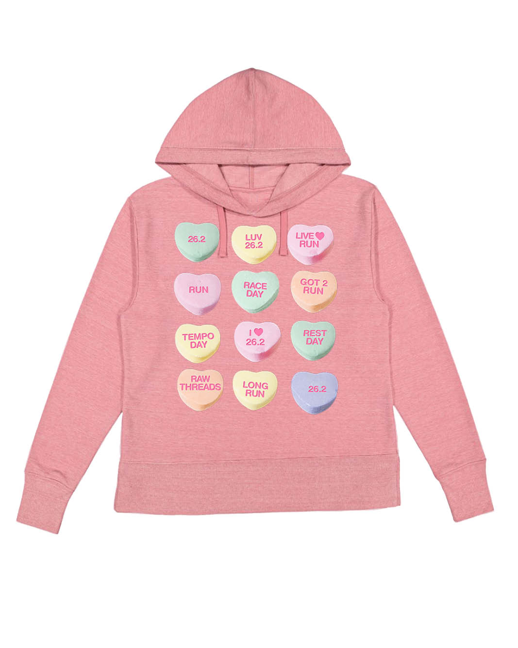 Marathoner's Candy Hearts