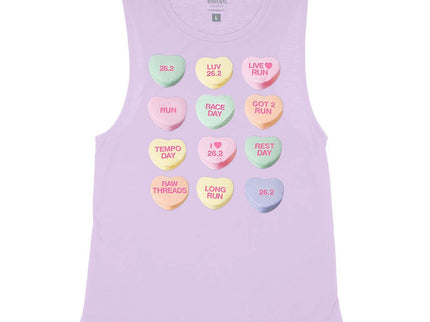 Marathoner's Candy Hearts