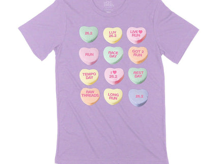 Marathoner's Candy Hearts