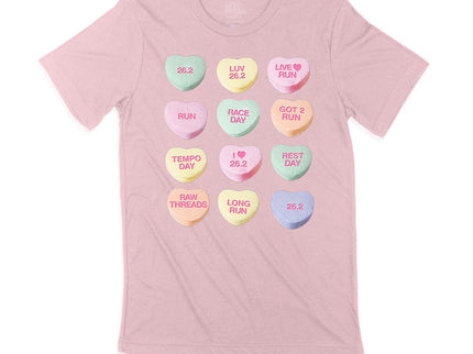 Marathoner's Candy Hearts
