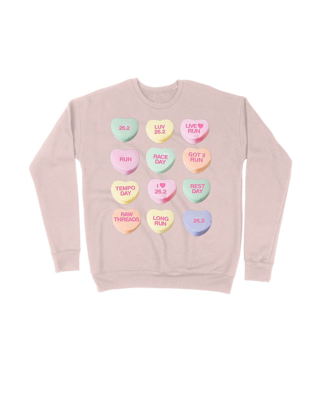 Marathoner's Candy Hearts