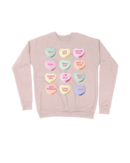 Marathoner's Candy Hearts