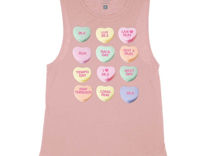 Marathoner's Candy Hearts