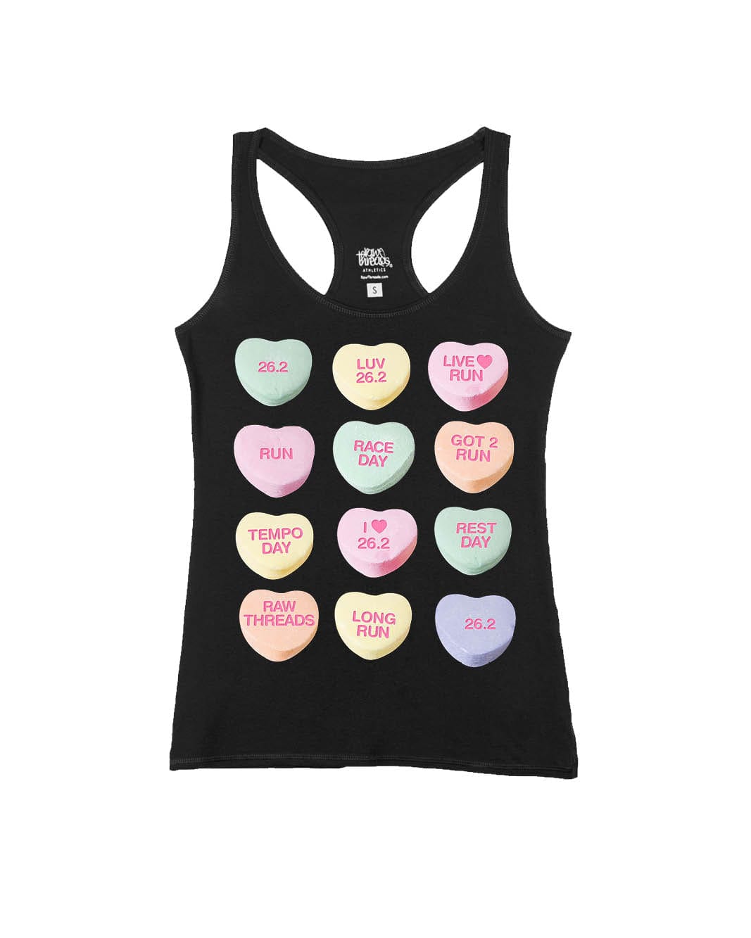 Marathoner's Candy Hearts