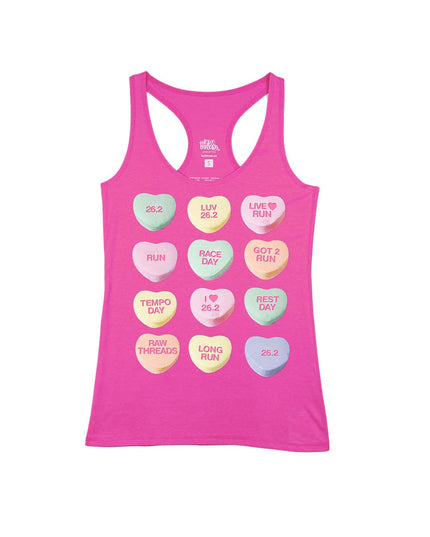 Marathoner's Candy Hearts