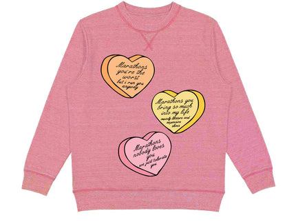 Marathoner Valentine Candy Messages