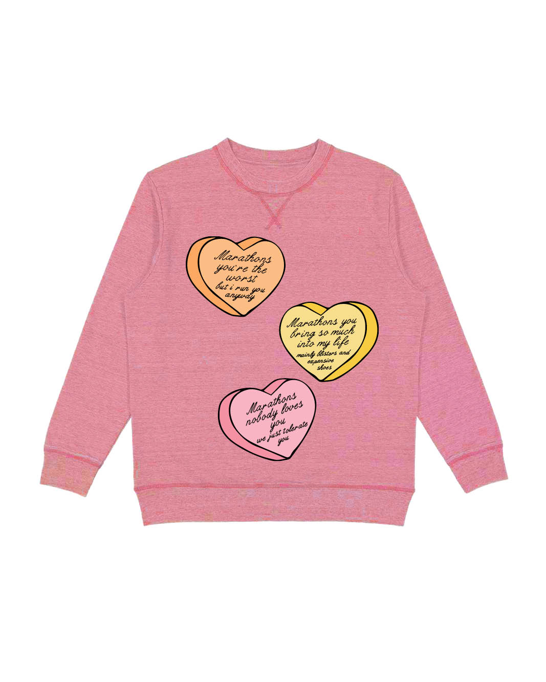 Marathoner Valentine Candy Messages