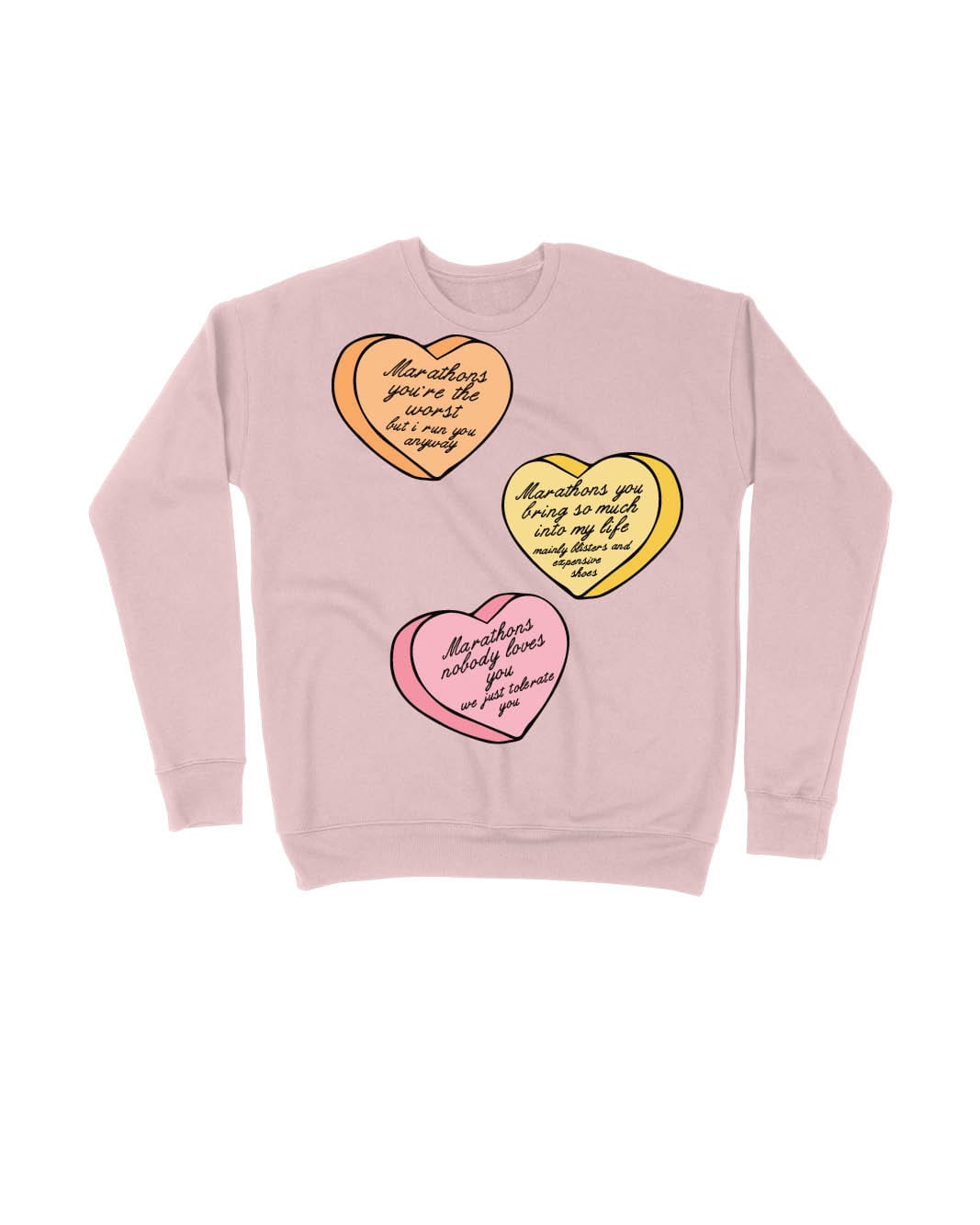 Marathoner Valentine Candy Messages