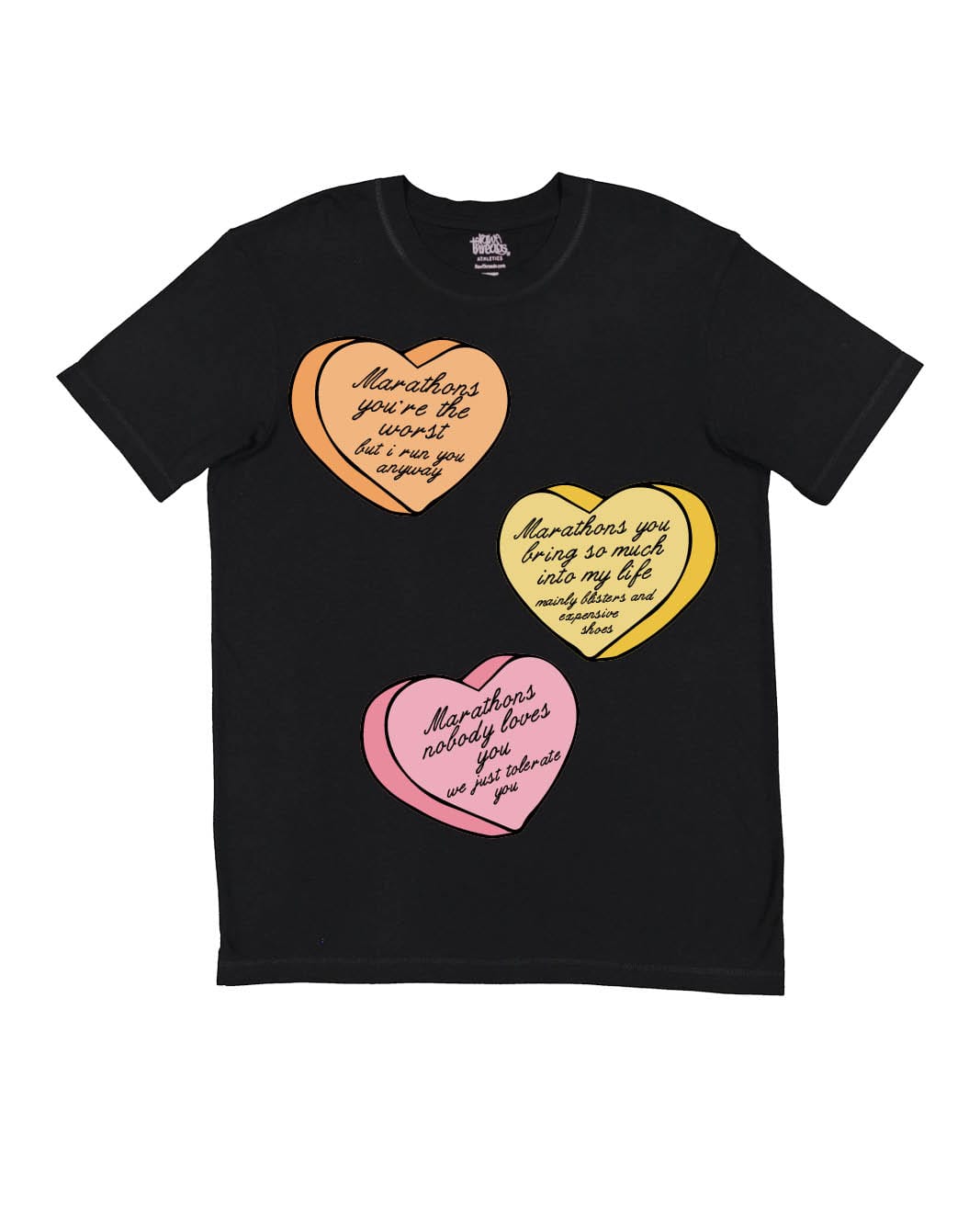 Marathoner Valentine Candy Messages