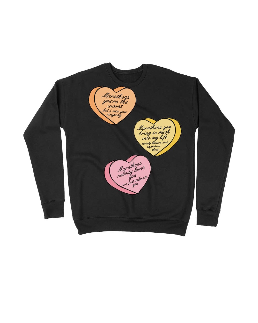 Marathoner Valentine Candy Messages