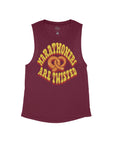 Maroon Flowy Tank