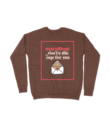 Marathons you're the one for me