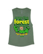 Forest Flowy Tank