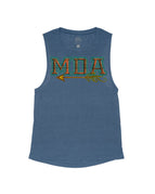 Antique Midnight Flowy Tank