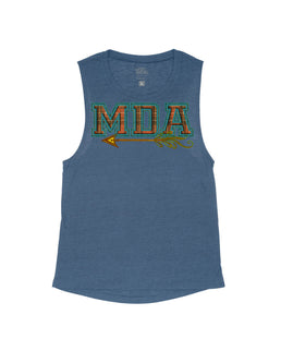 Antique Midnight Flowy Tank / XS