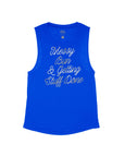 Royal Blue Flowy Tank