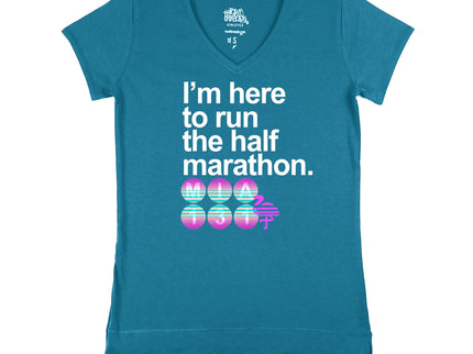 Miami I'm here to run the half marathon